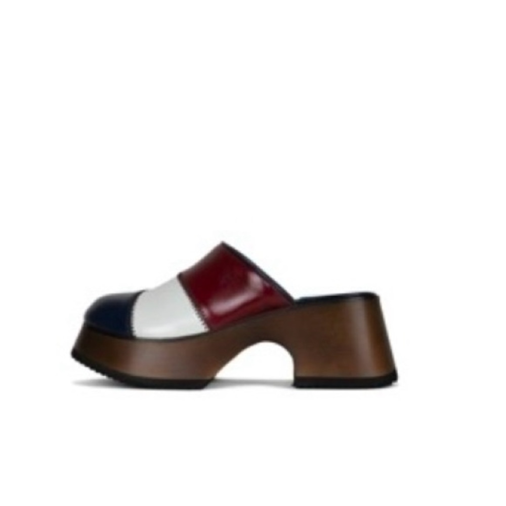Rare Jeffrey Campbell Clogged colorblock clogs.